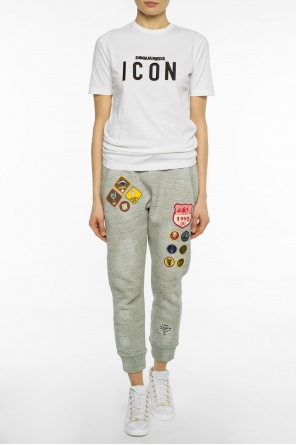 T-shirt z wyszytym logo, zdjęcie 2 T-shirt z wyszytym logo od Dsquared2